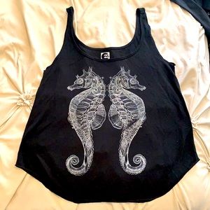 Seahorse tank top